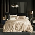 thumbnail image 1 of Pure Mulberry Silk 22 Momme Seamless 4-Piece Sheet Set, 1 of 10