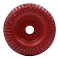 thumbnail image 3 of Muelas abrasivas para herramientas de carpintería de 4 `` (100 mm) para amoladoras angulares, accesorios para amoladora de de modelado de tallad rojo shamjiam Muela, 3 of 6