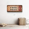 thumbnail image 2 of Framed Home Cinema Metal Sign Mounted on , Weathered Wood, 2 of 3