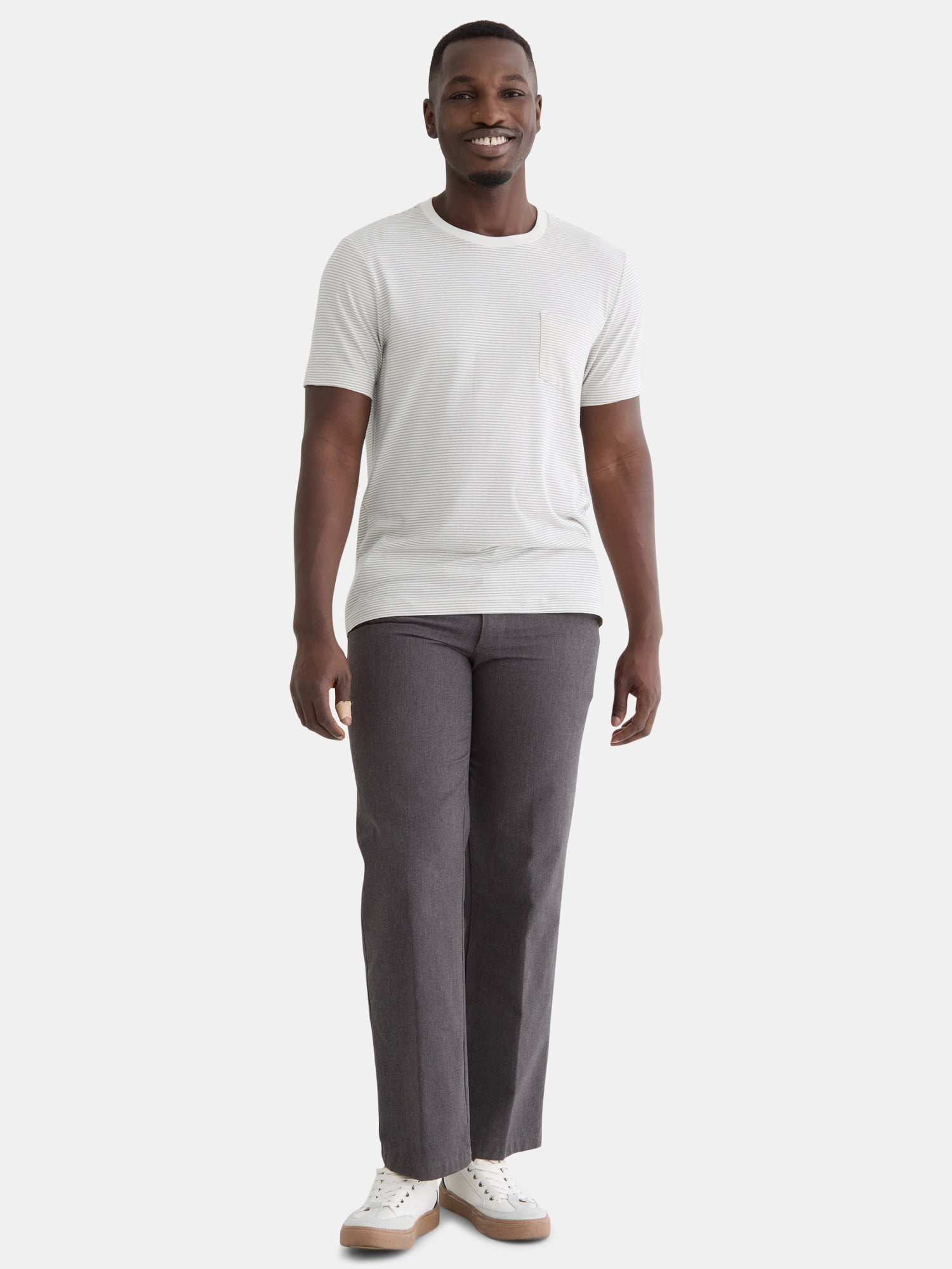 George Men's Fashion Crewneck Tee with Short Sleeves, Sizes XS-3XL