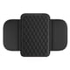 thumbnail image 1 of Funda para la consola central del coche Funda de cuero de microfibra para el reposabrazos del coche con 2 bolsas de almacenamiento Accesorios para el interior de la mayoría de los vehículos, 1 of 2