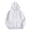 thumbnail image 6 of Womens Hoodies White Women's Oversized Print Hoodie Casual Loungewear Long Sleeve Sweatshirt for Women M, 6 of 6