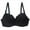 Black, variant on Cheistmas Jacenvly Ladies Push up Lace Bras(Women's & Juniors)