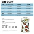 thumbnail image 6 of Uemuo Multicolored Butterflies Pattern Men's Sleeveless T-Shirt,Muscle Athletic Tank Top, Moisture-wicking Quick-dry Breathable Classic Tee Top for Gym Run Outdoor Sports-, 6 of 8