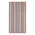 thumbnail image 1 of Cotton Stripe Textured (set of 2) Oversized  Beach Towel - Emberglow by Blue Nile Mills, 1 of 3
