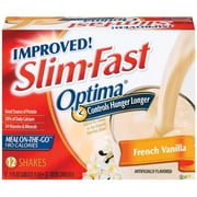 Slim-Fast Optima: French Vanilla Shake Ready to Drink Meal, 12 pk