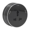 thumbnail image 2 of Adaptador De Pista De Alimentación, Enchufe Eléctrico Extraíble Resistente Al Fuego 250V 13A Con Luz Indicadora Para Oficina, 2 of 7