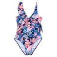 thumbnail image 3 of VBVC Women One Piece Swimsuit Ruffle Sling Monokini Jumpsuit Swimsuit V Neck Bathing Suit, 3 of 6