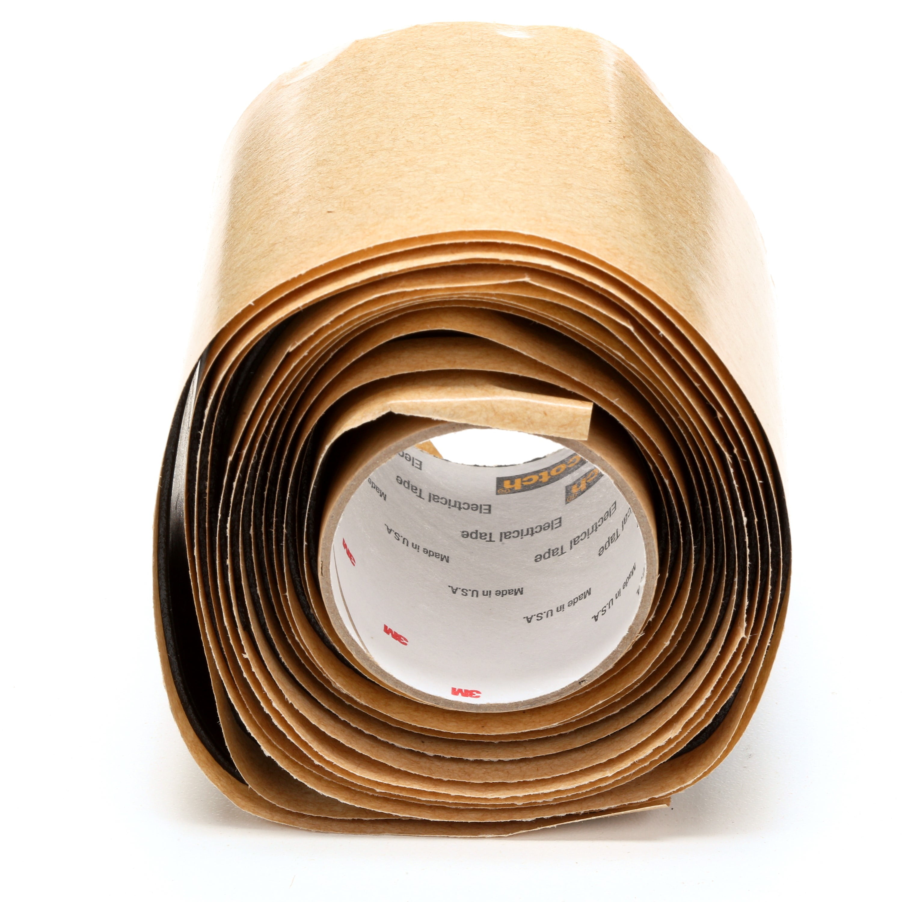 Scotch Heavy-Duty Mining Tape 31, 2 in x 8-1/2 ft, Black, 1 roll/carton, 10 rolls/Case