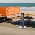 thumbnail image 4 of 1T Manual Black Side Winder Trailer Lift & Support Jack Leg 2204.62lbs Lifting Jack for Car Maintenance, 4 of 20