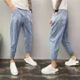 thumbnail image 3 of Pantalones vaqueros para hombre, pantalones negros de moto, pantalones vaqueros para hombre con bolsillos, tendencia 2024, nuevos en la ropa de calle clásica Y2k, vaqueros Xs, 3 of 5