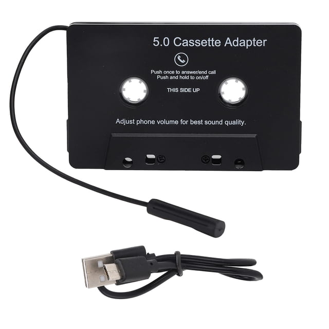 Adaptador de casete Bluetooth para coche POCREATION con Bluetooth 5.0