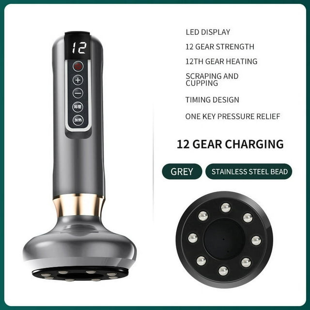 EGNMCR Intelligent Negative Pressure Electric Cupping Massage Instrument Scraping Instrument Vibration Brushing Beauty Instrument Massage apparatus