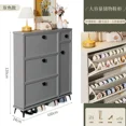 thumbnail image 1 of Zapatero ajustable de lujo, cajón giratorio, gabinete de almacenamiento de zapatos de madera, organización del hogar, muebles de sala de estar Schoenenkast, 1 of 4