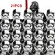 thumbnail image 1 of Juguetes calientes Star Wars 21 piezas Clone Troopers Wars Legion Building Blocks Darth Vader SW585 Corps Bricks Wars Figuras de acción mini juguetes, 1 of 5