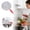 Silver, variant on 10 Inch Splatter Screen for Cooking, Stainless Steel Grease Splatter Guard with Handle, Dishwasher Safe Oil Splash Shield for Frying Pan, Perforated Food Strainer