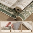 thumbnail image 4 of FEELHOME 9'x12' Area Rugs for Living Room, Washable Vintage Soft Non-Slip Carpet, Large Indoor Rug for Bedroom Dining Room, Floor Rug Home Decor, Beige, 4 of 7
