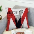 thumbnail image 2 of Funda de cojín decorativa M-Miley Cyrus 45x45 Fundas de cojines Fundas de almohada para parejas Fundas de almohada 40x40 Fundas de almohada Fundas de almohada Cojines Sofá, 2 of 5