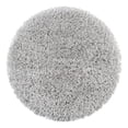 thumbnail image 3 of Infinity Collection Solid Shag Round Rug by Rugs.com ‚Äì Ash 3' 3" Round High-Pile Plush Shag Rug Perfect for Dining Rooms, Breakfast Nooks, Kitchens and More, 3 of 7
