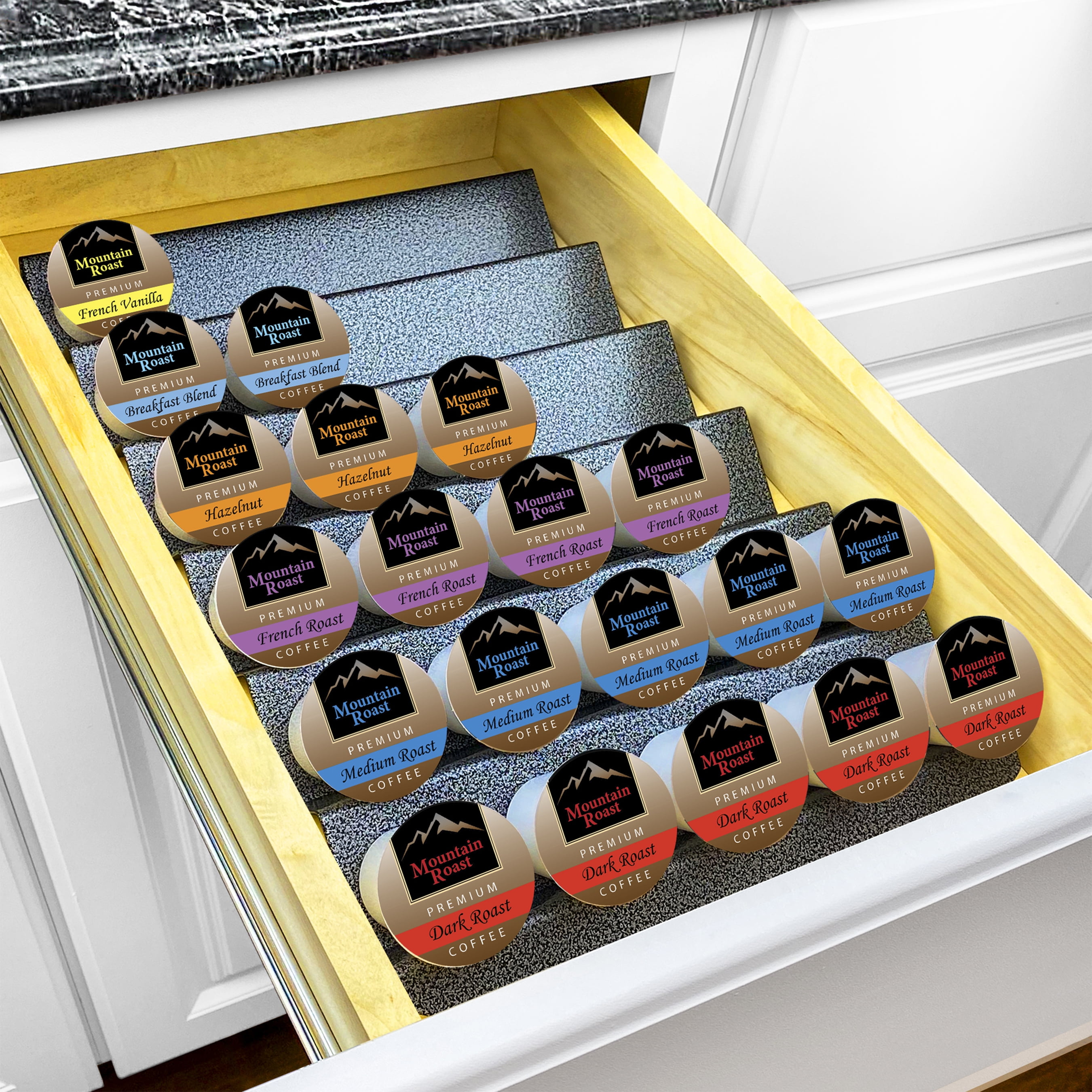 Lynk professional spice rack tray tier steel drawer organizer sale