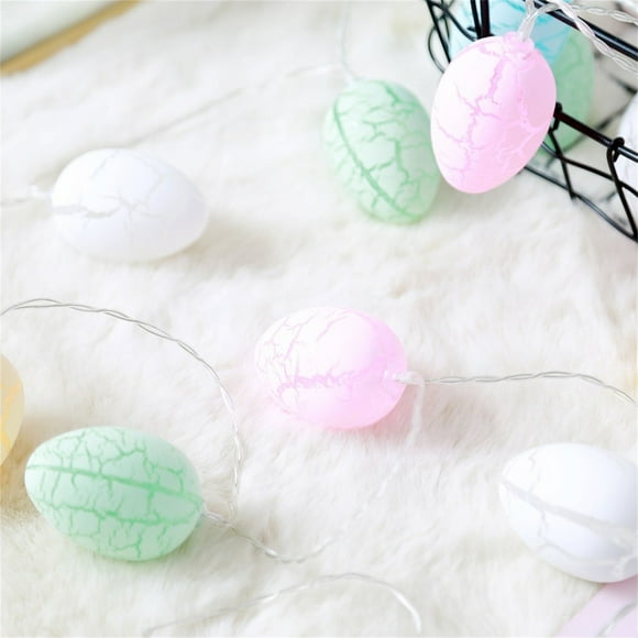 Easter Eggs, Easter String Lights, Easter Decorations Lights,Easter Eggs LED String Lights Battery Operated