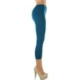 thumbnail image 6 of ToBeInStyle Women's Footless Elastic Stretch Leggings, 6 of 7