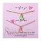 thumbnail image 1 of Distancia Pulseras a juego para Parejas Mejor Amigo Amistad Pulsera Hija Chica Él Su Novia Novio, 1 of 2
