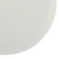 thumbnail image 2 of DII White Round PP Woven Placemat Set of 6, 2 of 3