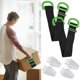 thumbnail image 4 of 2 piezas, cinturón de transporte verde Transporte resistente con muebles Cinturón de transporte Carga 600 libras Cinturón móvil Asa de cinturón móvil Elevación ajustable, 4 of 5
