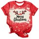 thumbnail image 1 of Navidad Tops de Mujer, Cuello Redondo Camiseta de Manga Corta con Estampado de Vacaciones, Blusa de Moda Casual, 1 of 4