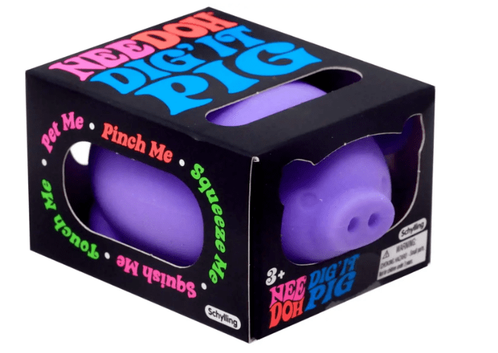 Nee Doh Dig It Pig, `1 random color