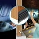 thumbnail image 4 of 1M Waterproof Seal Strip Windbreak Stopper Door Bottom Guard Door Draft Excluder Strip Self Adhesive Tape Bottom Strip, 4 of 5