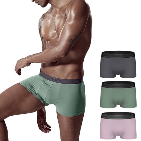 

Dadaria Mens Boxer Briefs Underwear Pack Men Fashion Breathable Mid-Waist Boxer Boxer Briefs Panties Knickers Multicolor M Men
