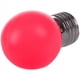 thumbnail image 3 of 4X E27 LED Luz Rojo Calido Bombilla Lampara de Plastico (0,5 W Potencia, Rojo), 3 of 4