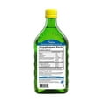thumbnail image 2 of Carlson - Cod Liver Oil, 1100 mg Omega-3s, Wild Norwegian, Sustainably Sourced, Lemon, 500 ml, 2 of 4