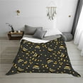 thumbnail image 6 of KLL Bumblebee Print Fleece Throw Blanket, Horizontal Fleece Bedding Cute Soft Blankets Comfy Fleece Flannel Plush Home Decor for Couch & Bed -40"x30", 6 of 9