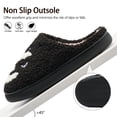 thumbnail image 5 of Ecetana House Slippers for Women Men Fuzzy House Shoes with Memory Foam, 5 of 7