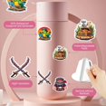 thumbnail image 5 of 35pcs-50pcs Cartoon Pirate Stickers Skull Stickers Funny Stickers Animal Stickers for Notebook Suitcase Guitar, 5 of 9