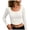 White, variant on Women Sexy See Through Crop Top Sheer Low Cut Cap Short Sleeve Y2K Baby Tee Slim Fit Button Front Summer T Shirt (White, S)