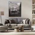 thumbnail image 3 of Stupell Industries Traditional Rustic Moose at Night Canvas Art, 36 x 48, by Susan Arnot, 3 of 7