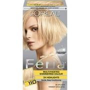 L'Oreal Paris Feria Multi-Faceted Shimmering Permanent Hair Color, 110 Very Light Blonde, 1 kit