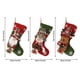 thumbnail image 5 of Medias navideñas Advancent personalizadas de tela con anillos colgantes 41x26 cm, 5 of 6