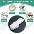 thumbnail image 5 of Kit de Control Remoto Universal para Ventilador de Techo de 50 W, 6 Velocidades y Temporizador, Control Remoto de Repuesto para Ventiladores y Luces de Techo de CC., 5 of 5