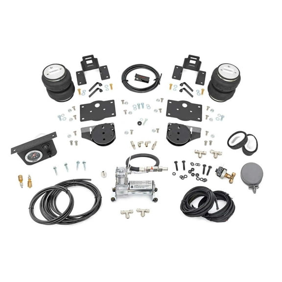 Rough Country Air Spring Kit w/Compressor for 2019-2024 Ram 1500 - 10035C