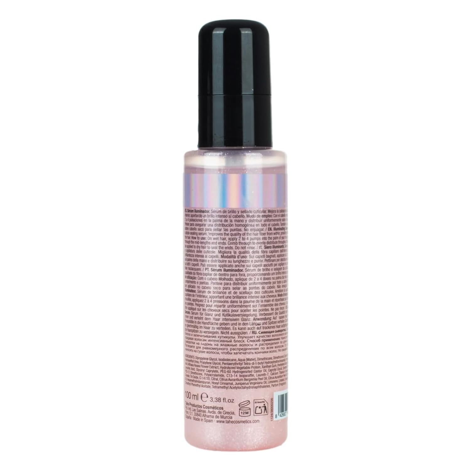 Tahe K-Glicolic Illuminating Split End Repair Serum with Glycolic Acid, Keratin, and Mallow Extract, 100 ml