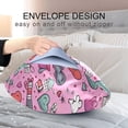 thumbnail image 5 of GZHJMY Valentine's Day Silk Pillowcase for Hair and Skin 1PCS,Colorful Love Heart Satin Pillow Covers King Size 20×40In Home Decor, 5 of 7