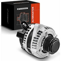 A-Premium Alternator Compatible with Honda Odyssey 2011-2013, Pilot 2012-2015, Ridgeline 2012-2014, V6 3.5L, 130Amp 12V CW 6-Groove Pulley, Replace# 31100-RV0-A01