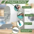 Foldable Ironing Boards with Mini Sleeve Board for Home Travel Use