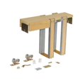 thumbnail image 1 of Johnson Hardware 5001309 Steel Pocket Door Frame Kit, Matte Silver, 1 of 6