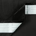 thumbnail image 3 of Chanasya Blue Velvet Curtains Panel Set 2 -Piece - Classy Partial Blackout Curtain Room Darkening Curtains Drapes for Living Room Bedroom Patio - Window Treatment - 108 Inch Length Long - Midnight, 3 of 5
